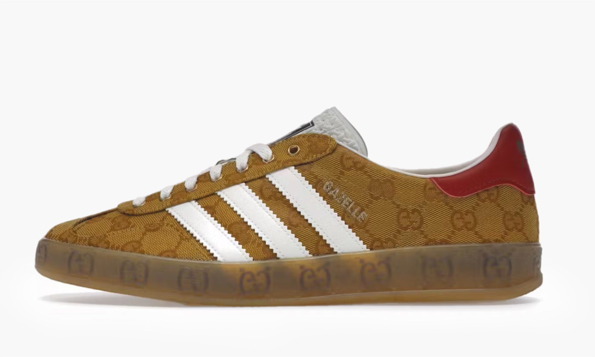 Adidas Gazelle Gucci Original GG Beige Brown