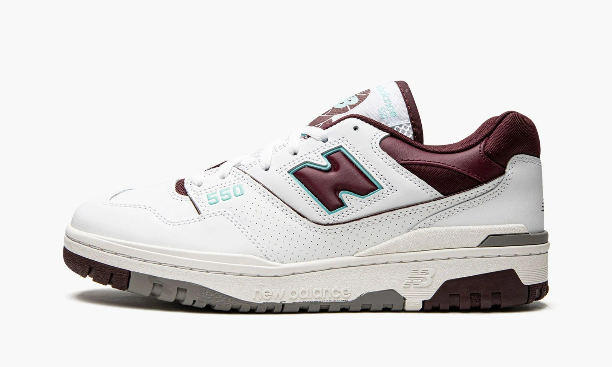 New Balance 550 “Burgundy Cyan”