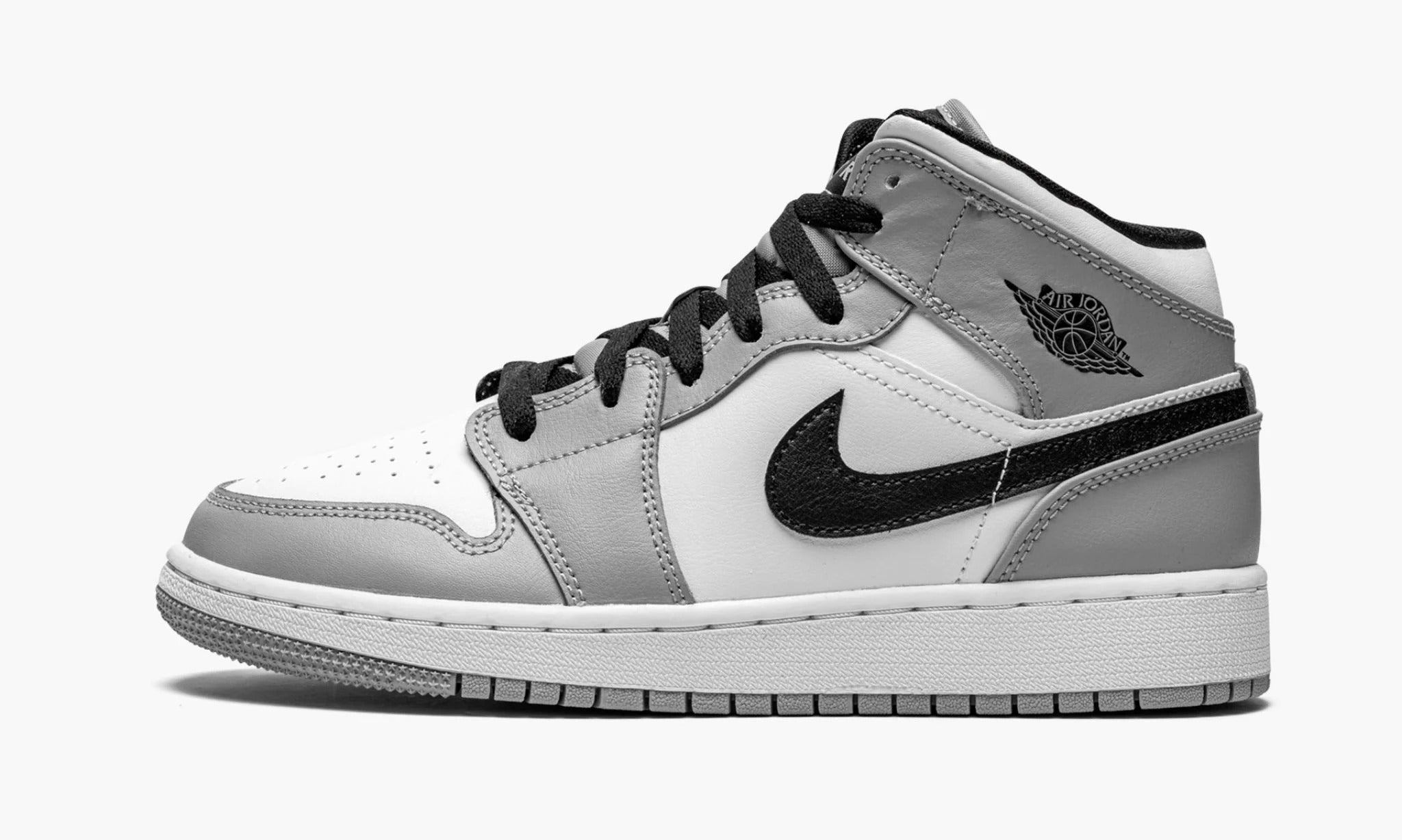 Jordan 1 Mid GS “Light Smoke Grey”