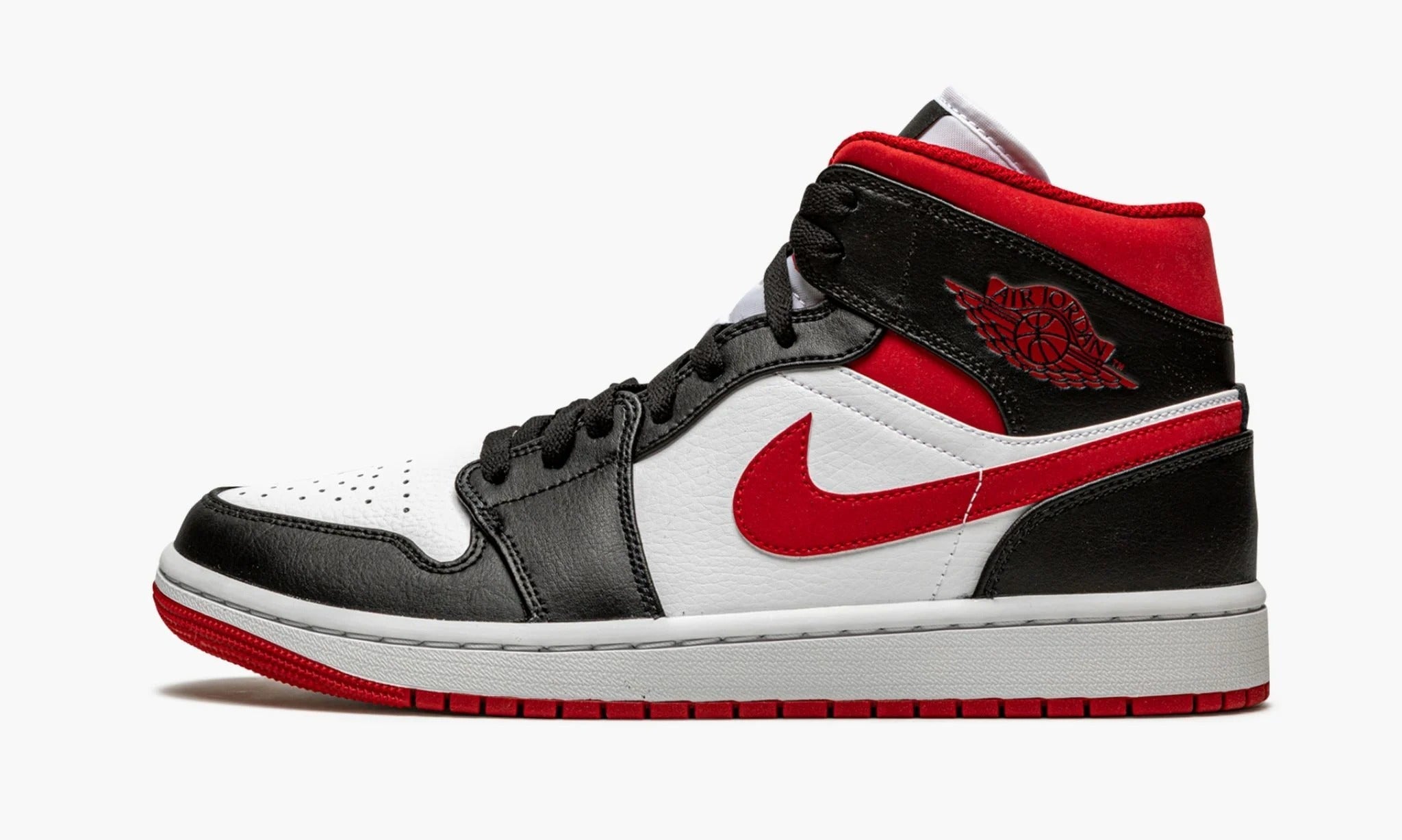 Jordan 1 Mid “Gym Red Black White”