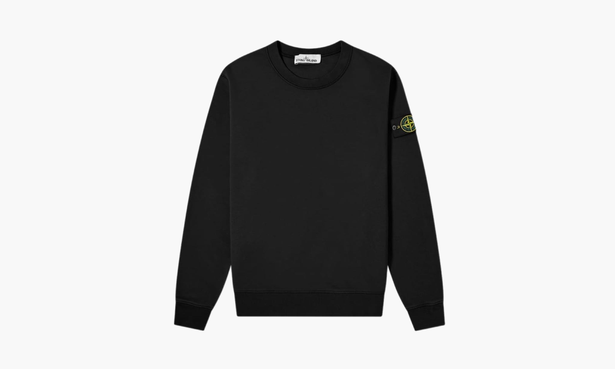 Stone Island Garment Dyed Crew Sweatshirt “Black”