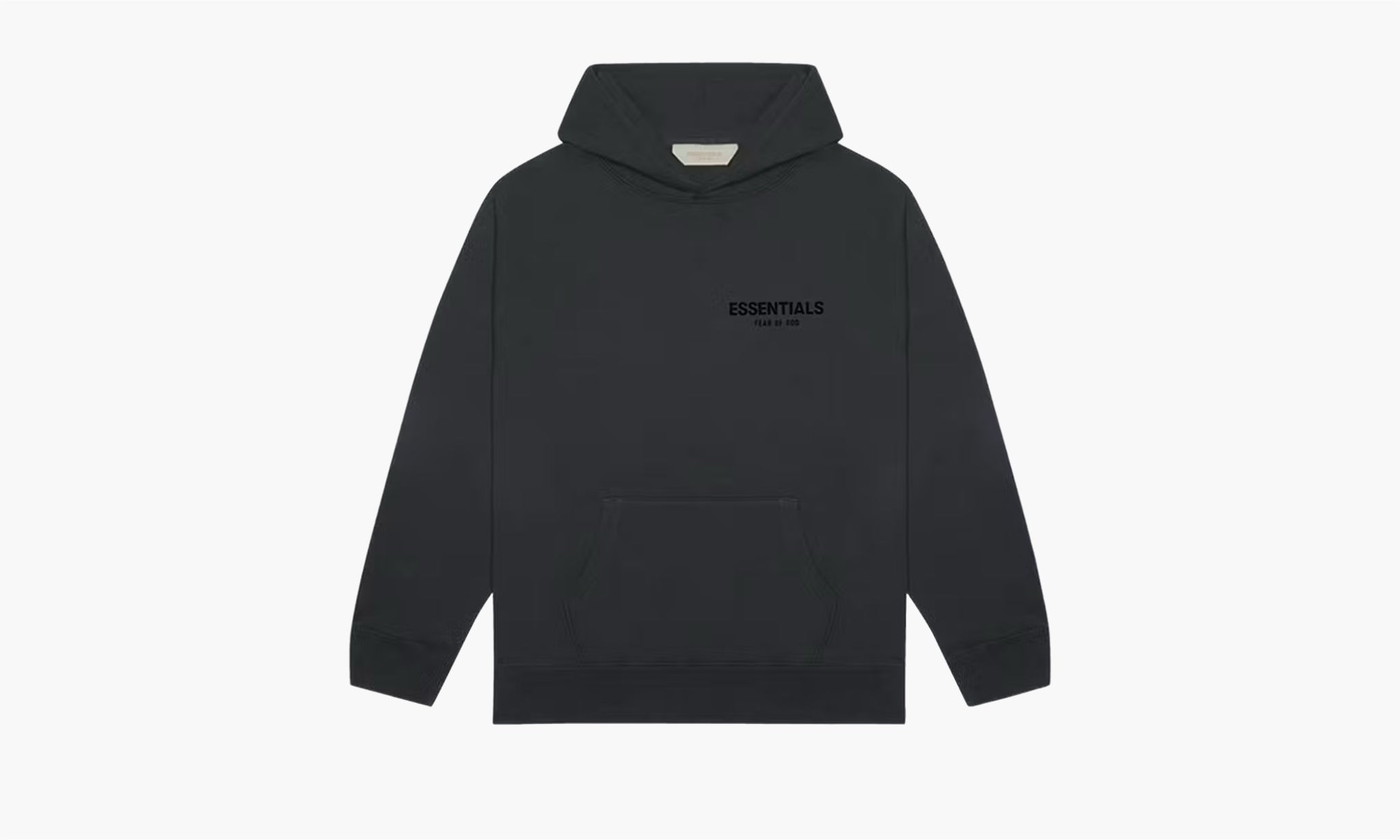 Essentials Pullover Hoodie “Stretch Limo / Black”