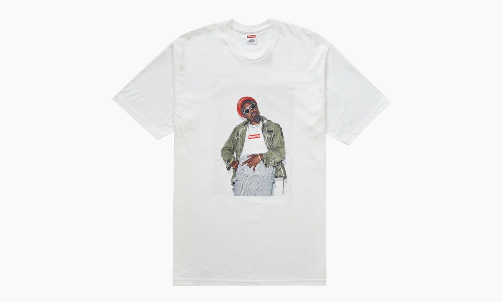 Supreme André 3000 Tee “White”