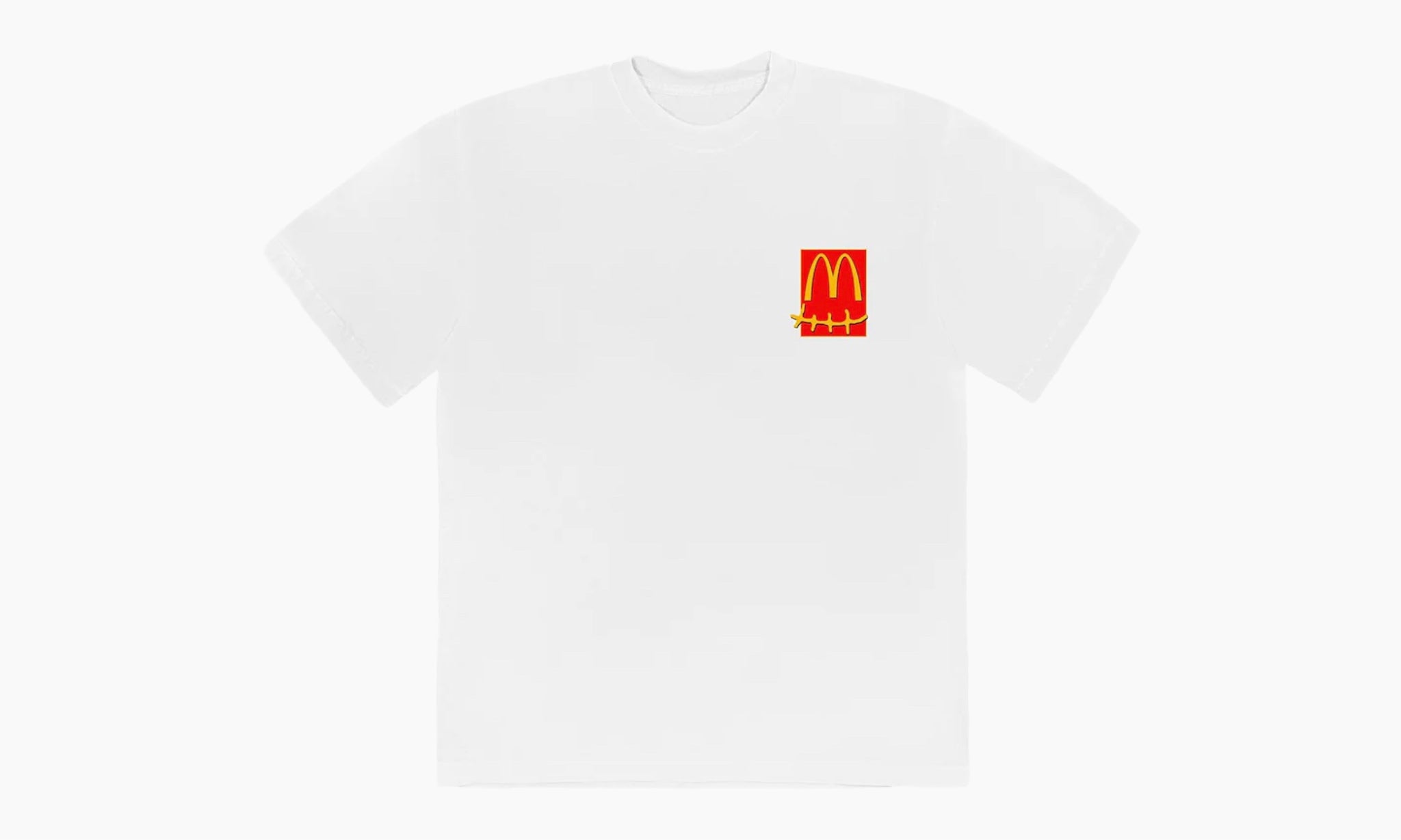 Travis Scott x McDonald’s Action Figure Series T-shirt “White”