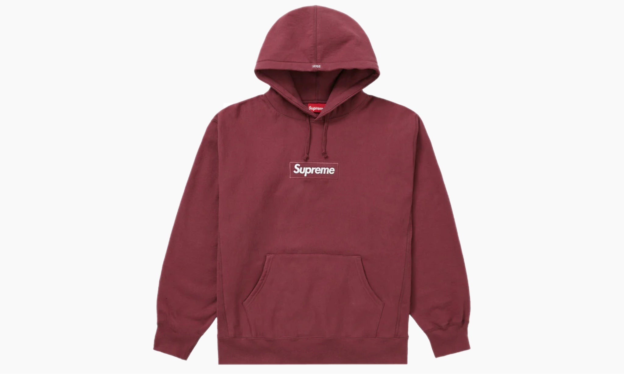 Supreme Box Logo Hooded Sweatshirt FW21 “Plum”