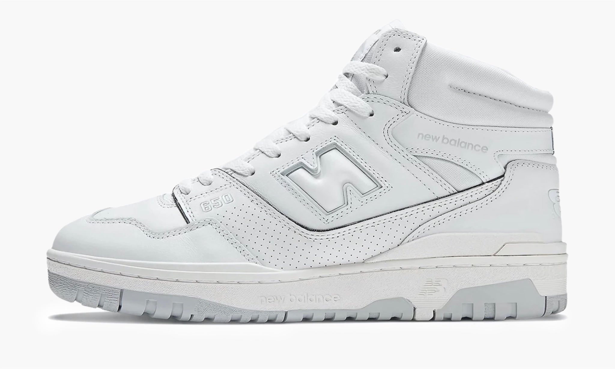 New Balance 650R “Triple White”