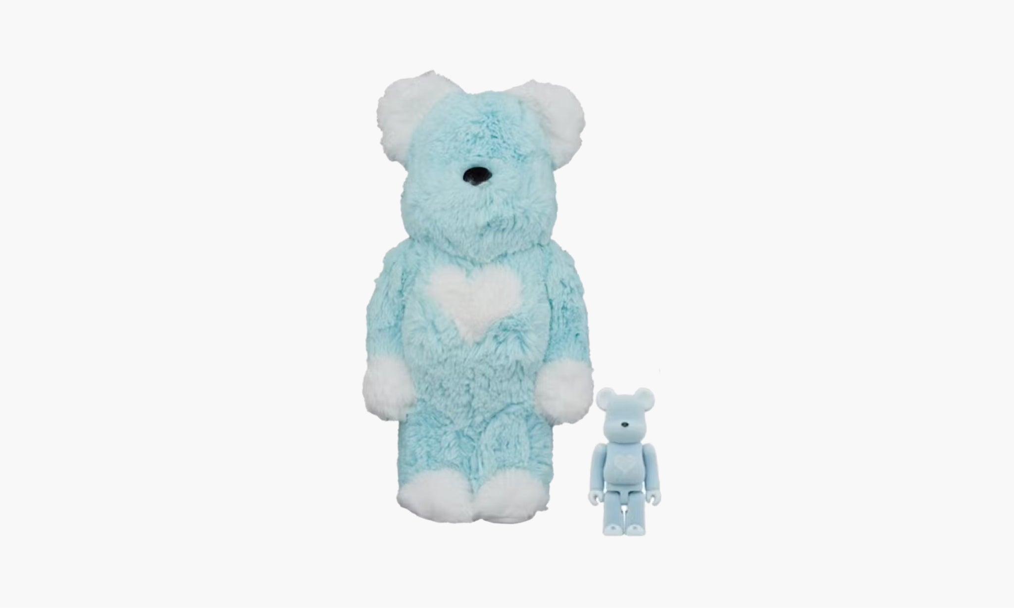 Bearbrick x Valmuer 100% & 400% Set “Blue”