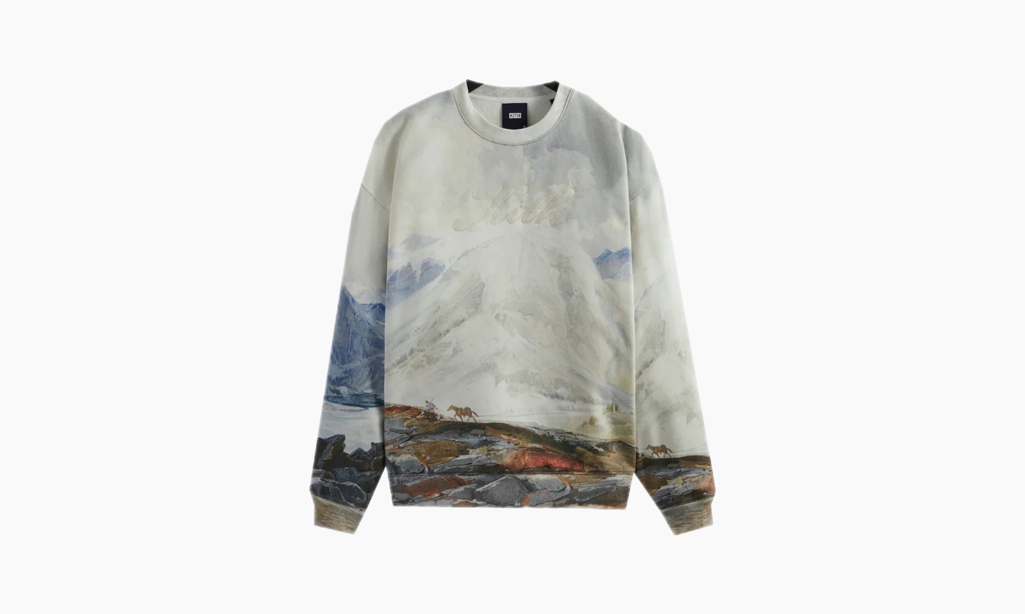 Kith Peak Nelson Crewneck “Chalk”