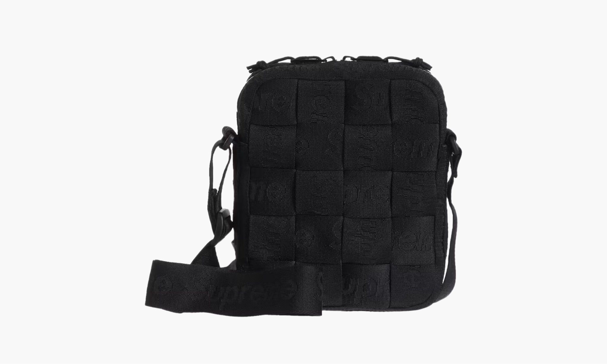 Supreme Woven Shoulder Bag “Black”