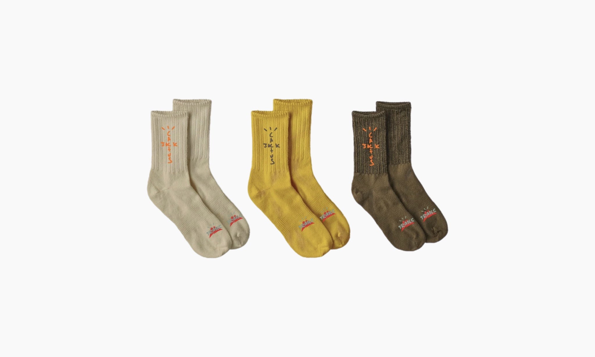 Trails Hiking Socks Pack “Natural / Gold / Brown”