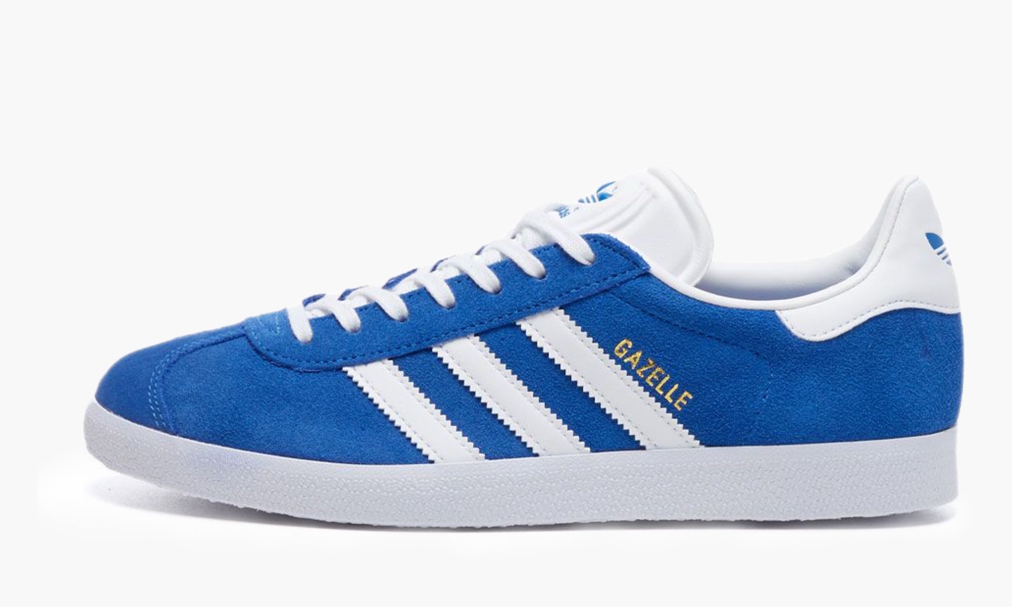 Adidas Gazelle “Blue Cloud White Gold Metallic”