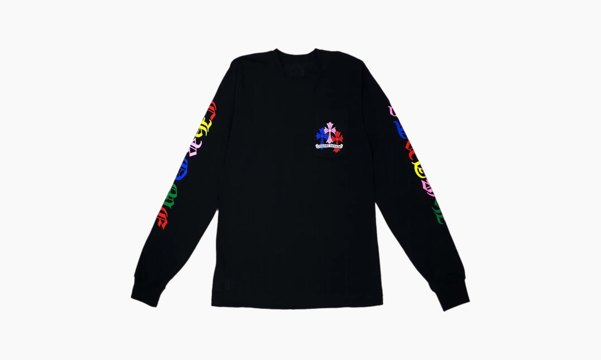 Chrome Hearts Multi Color Cross Cemetery L/S T-shirt “Black”