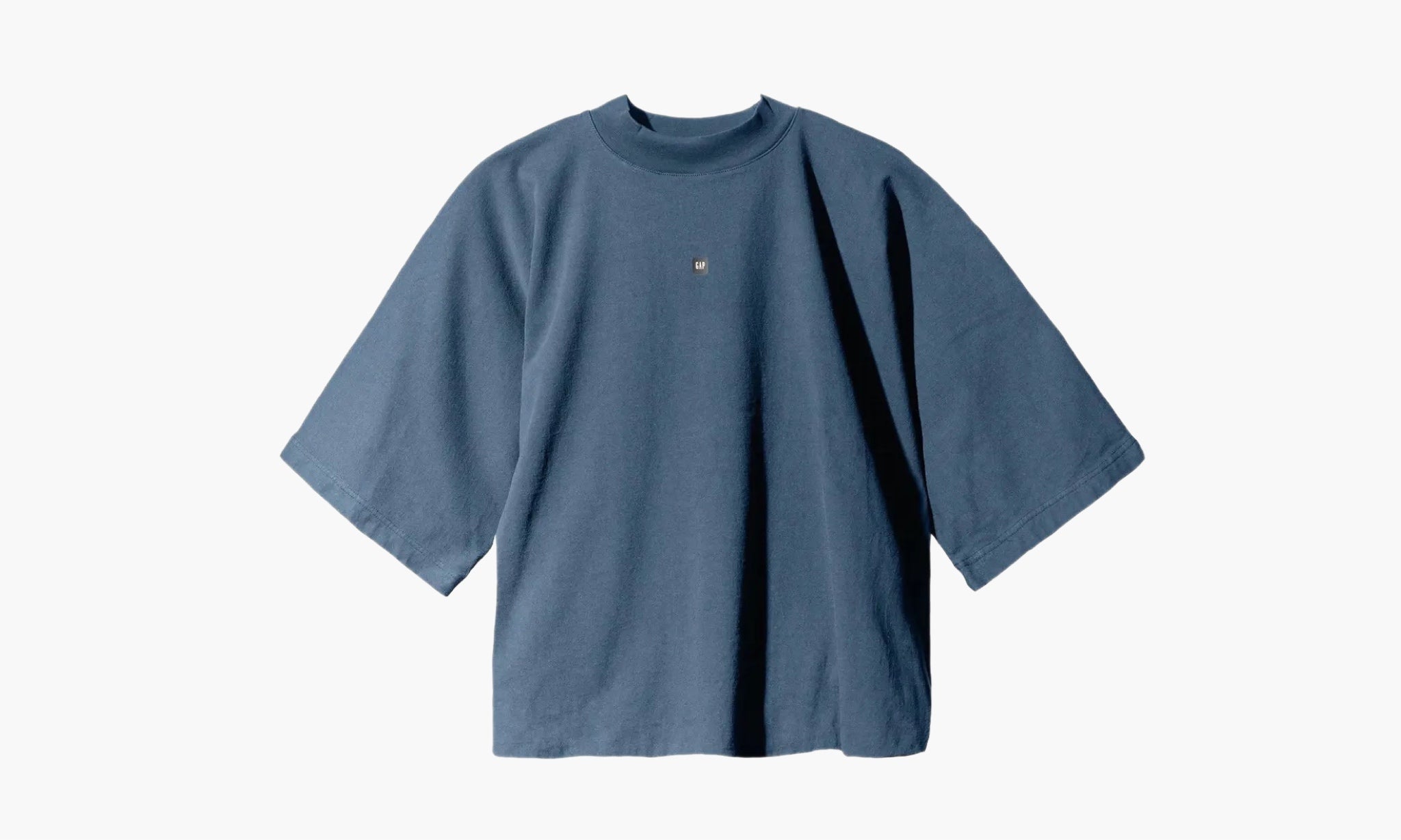 Yeezy Gap Logo No Seam Tee “Dark Blue”