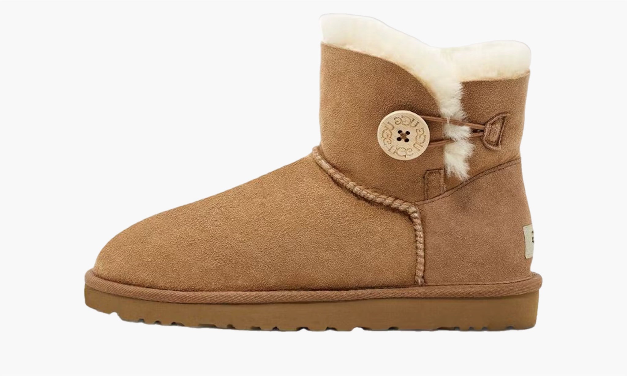 UGG Mini Bailey Button II WMNS “Chestnut”