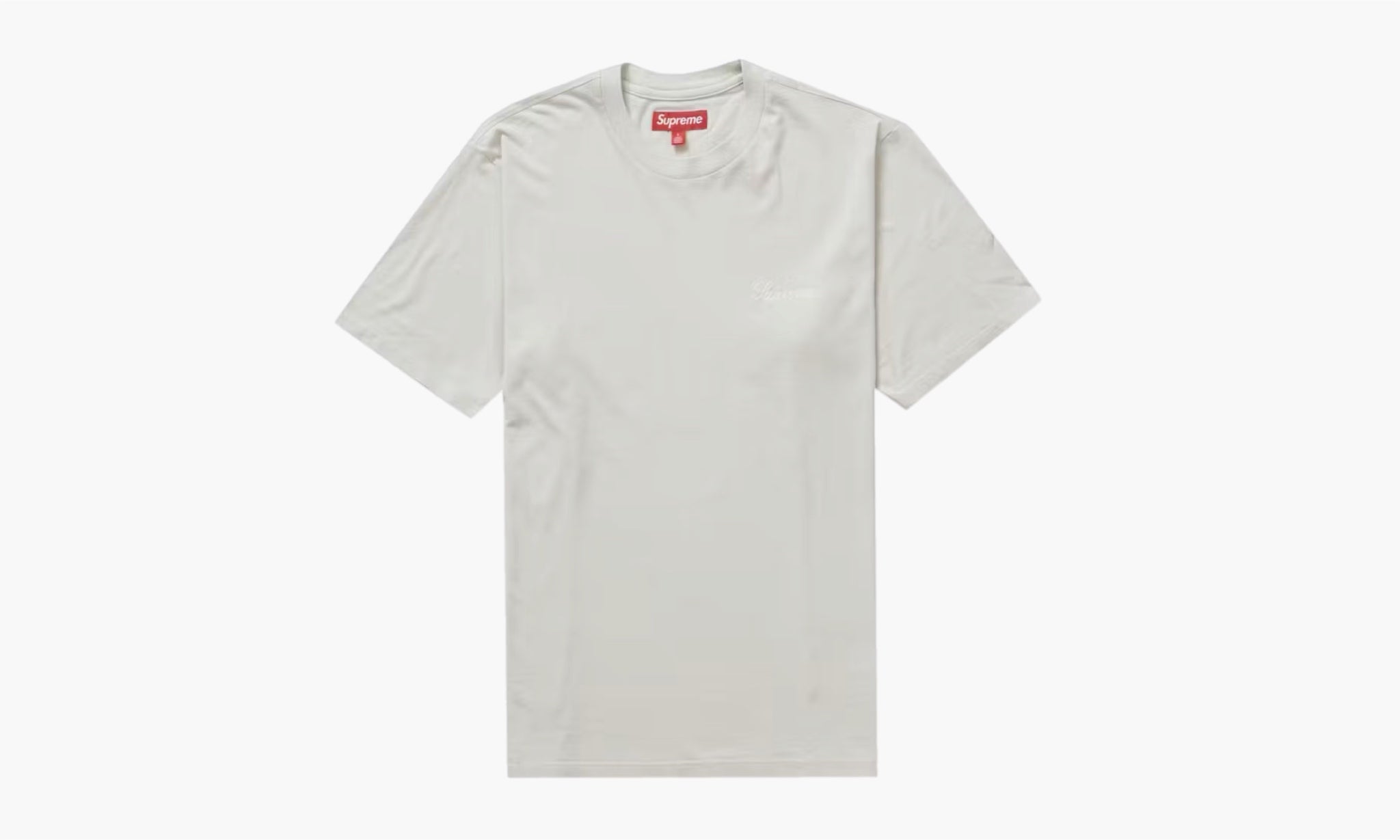 Supreme Washed Script S/S Top FW23 “Grey”