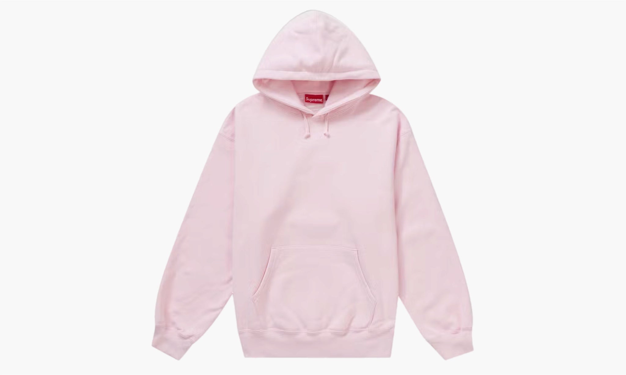 Supreme Satin Appliqué Hooded Sweatshirt FW23 “Light Pink”