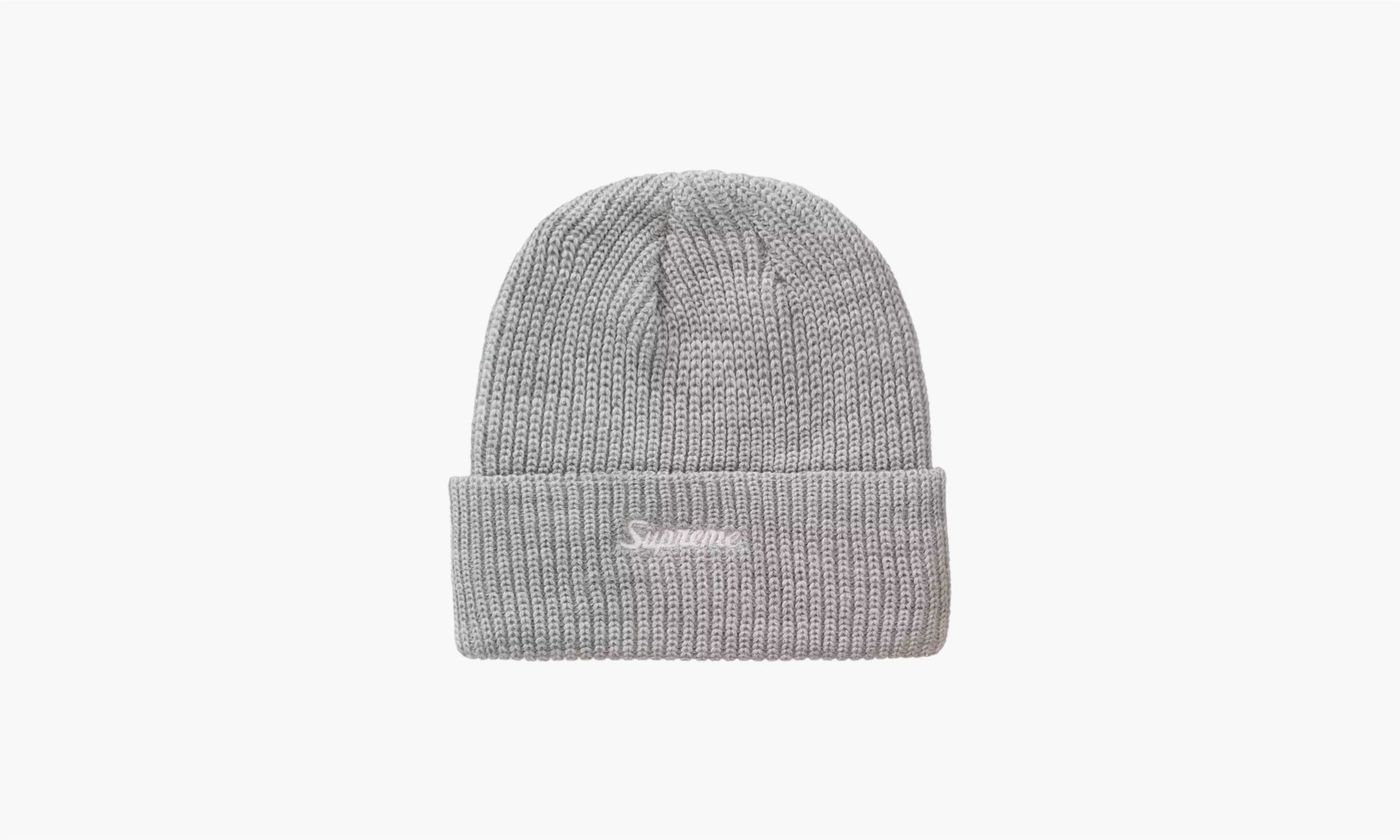 Supreme Loose Gauge Beanie FW23 “Heather Grey”