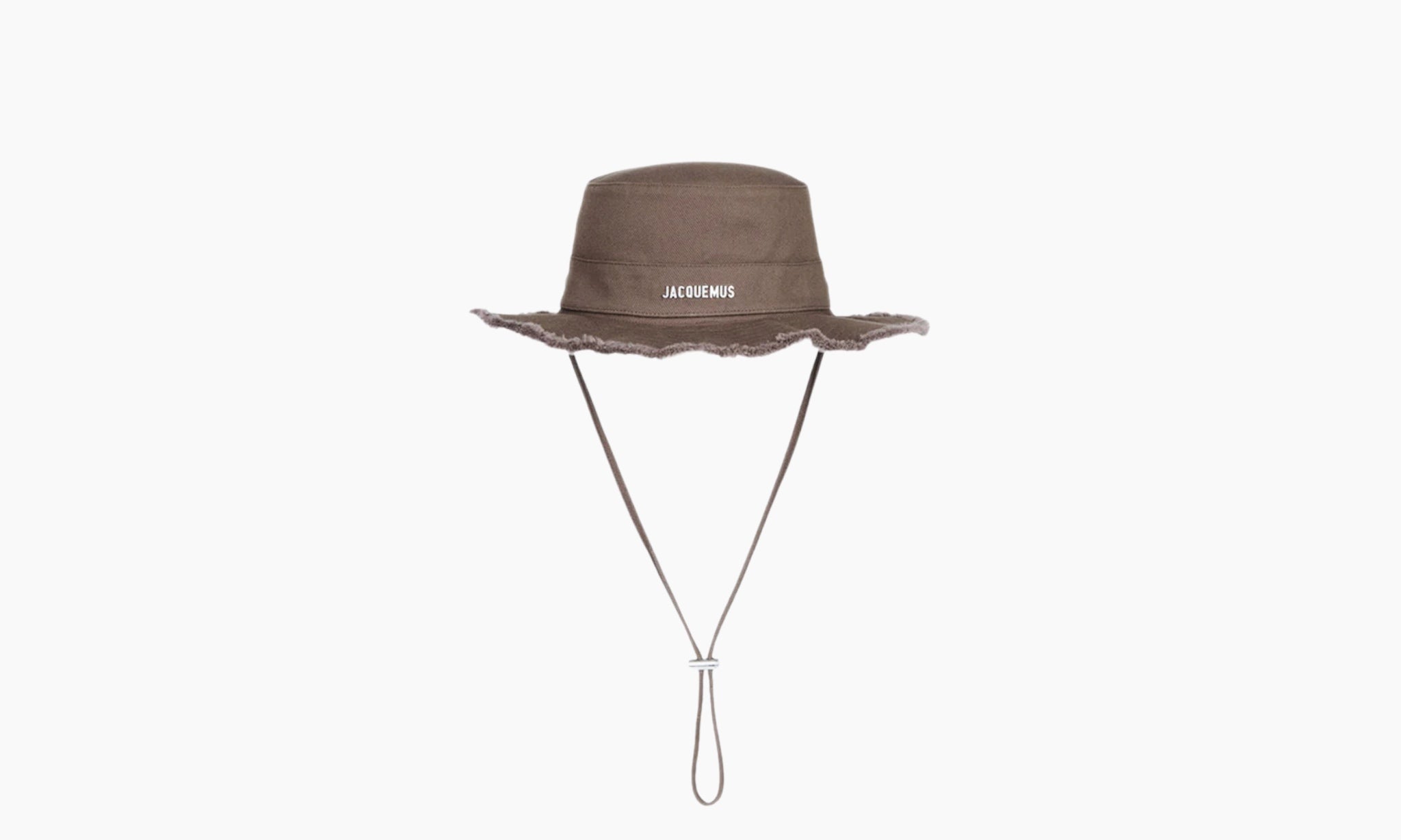 Jacquemus Le Bob Artichaut Large Brim Bucket Hat “Brown”