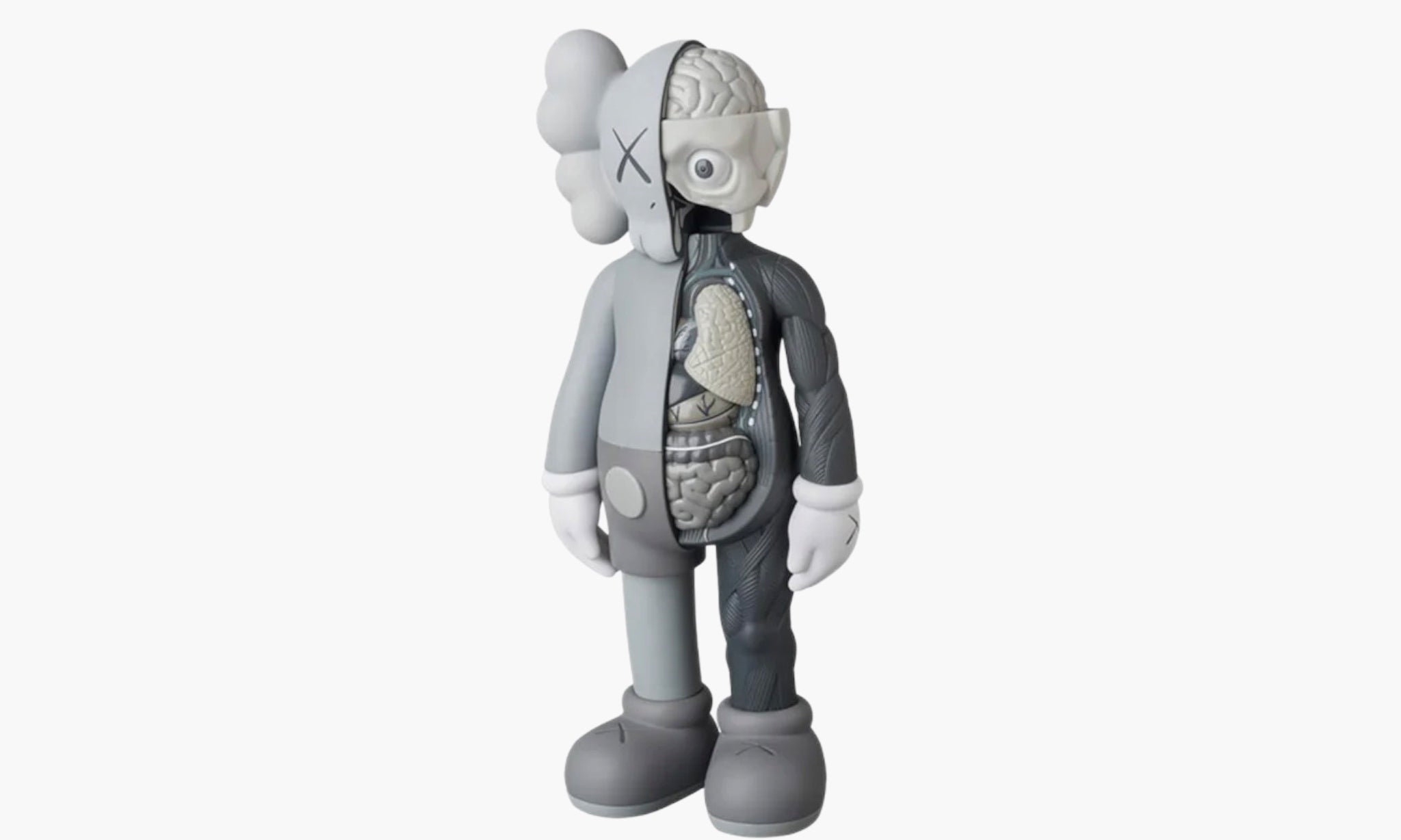 KAWS Companion Flayed Open Edition Vinyl Figure “Grey”