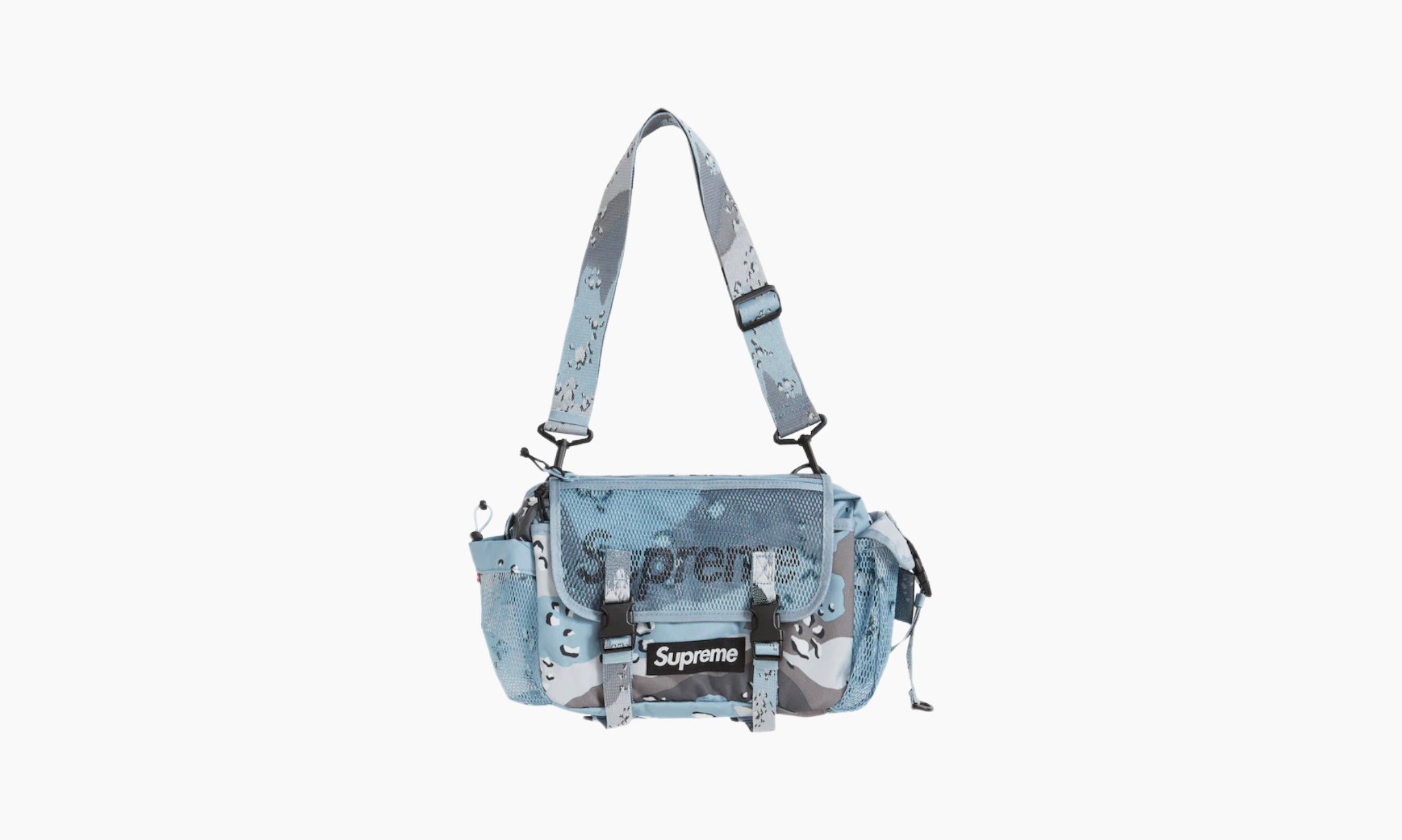 Supreme Waist Bag SS20 “Blue Chocolate Chip Camo”