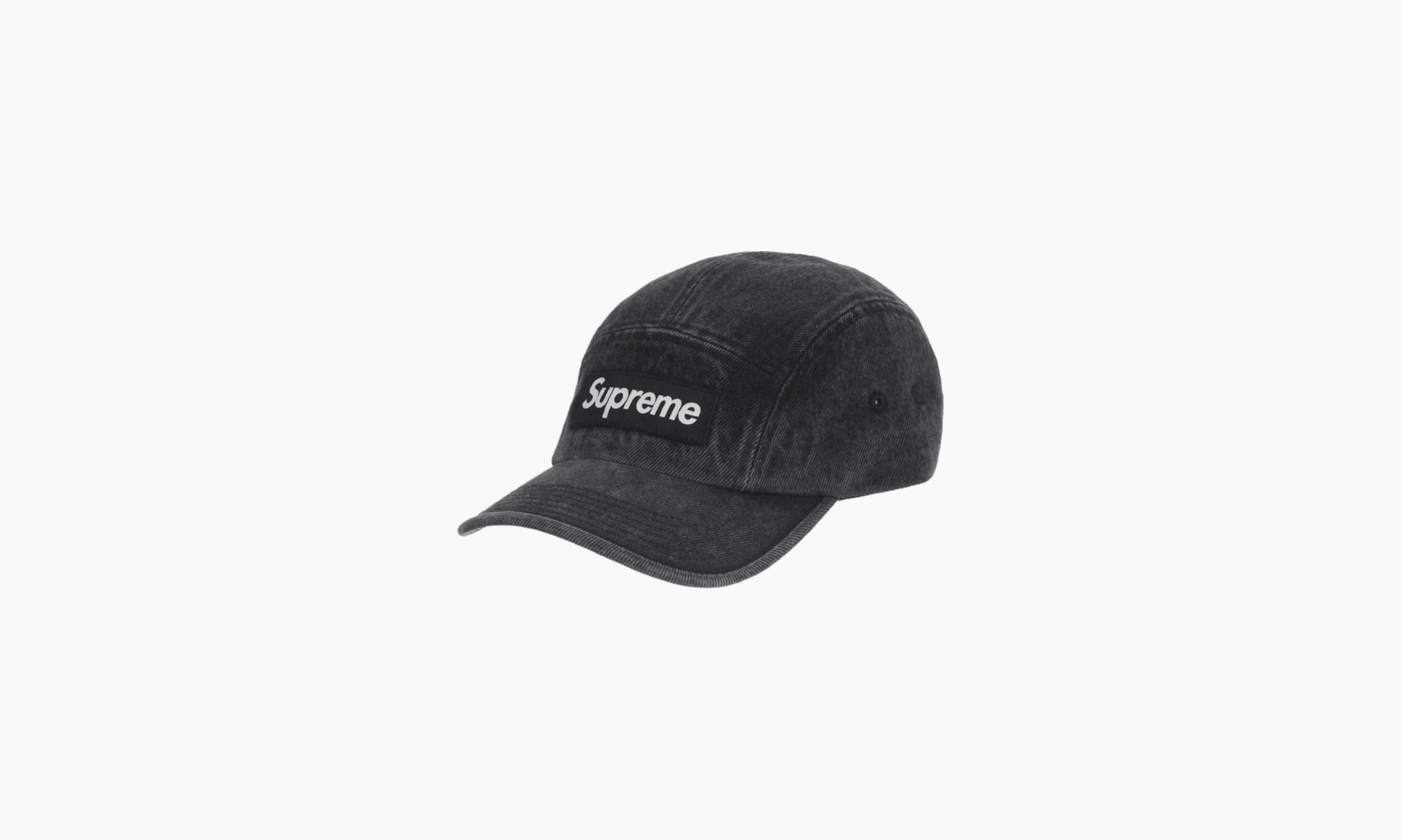 Supreme Denim Camp Cap SS23 “Black”