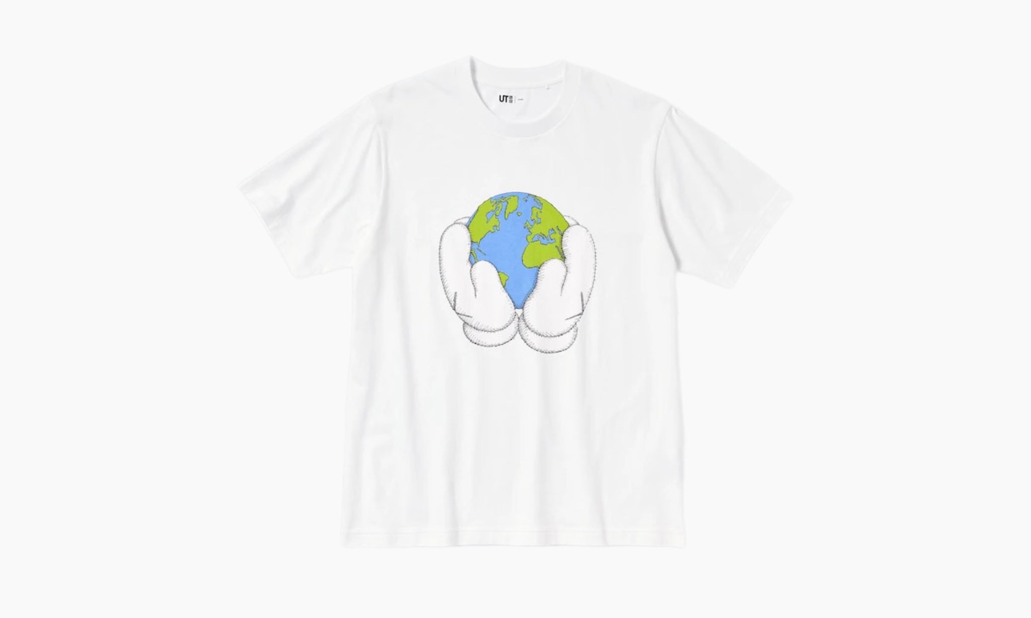 KAWS x Uniqlo Peace For All Tee “White”