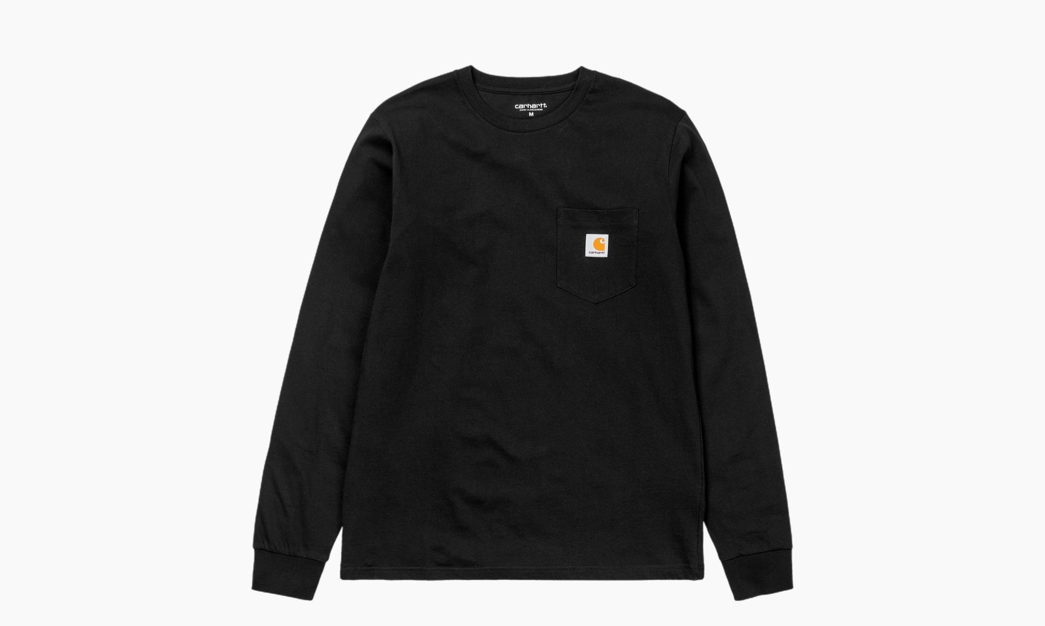 Carhartt WIP L/S POCKET T-SHIRT “Black”