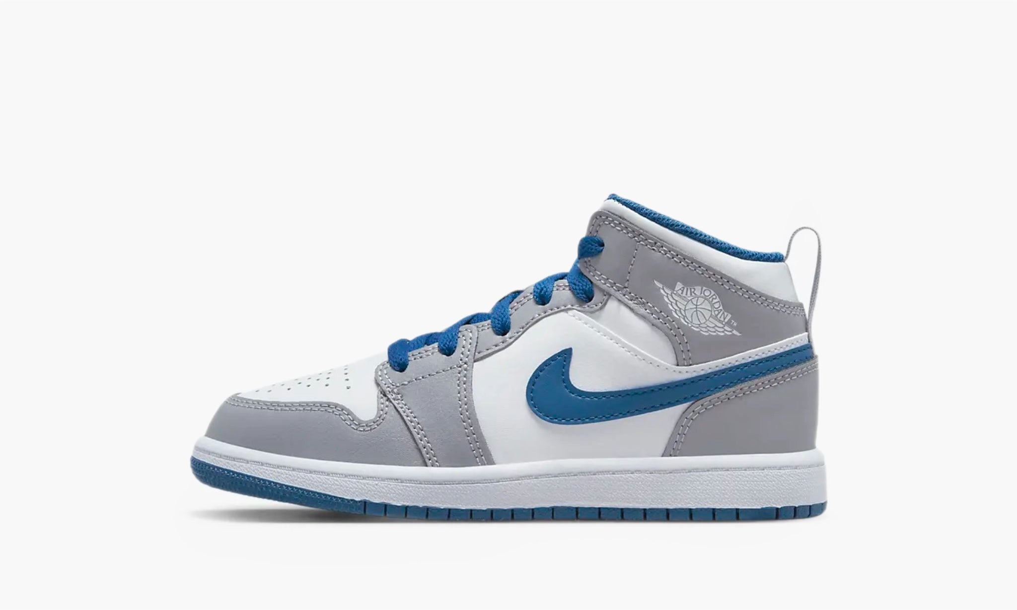 Jordan 1 Mid PS “True Blue Cement”