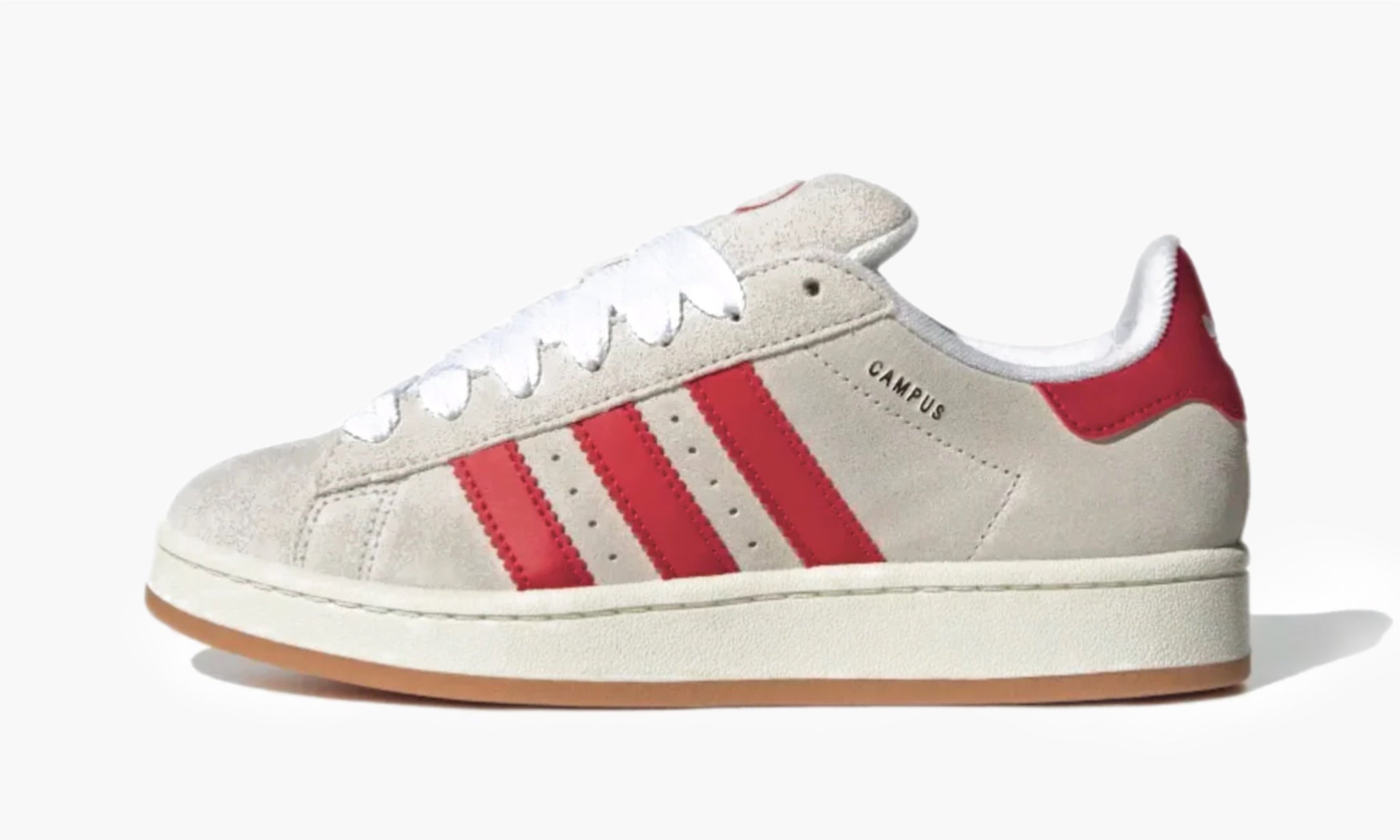 Adidas Campus 00s WMNS “Crystal White Better Scarlet”