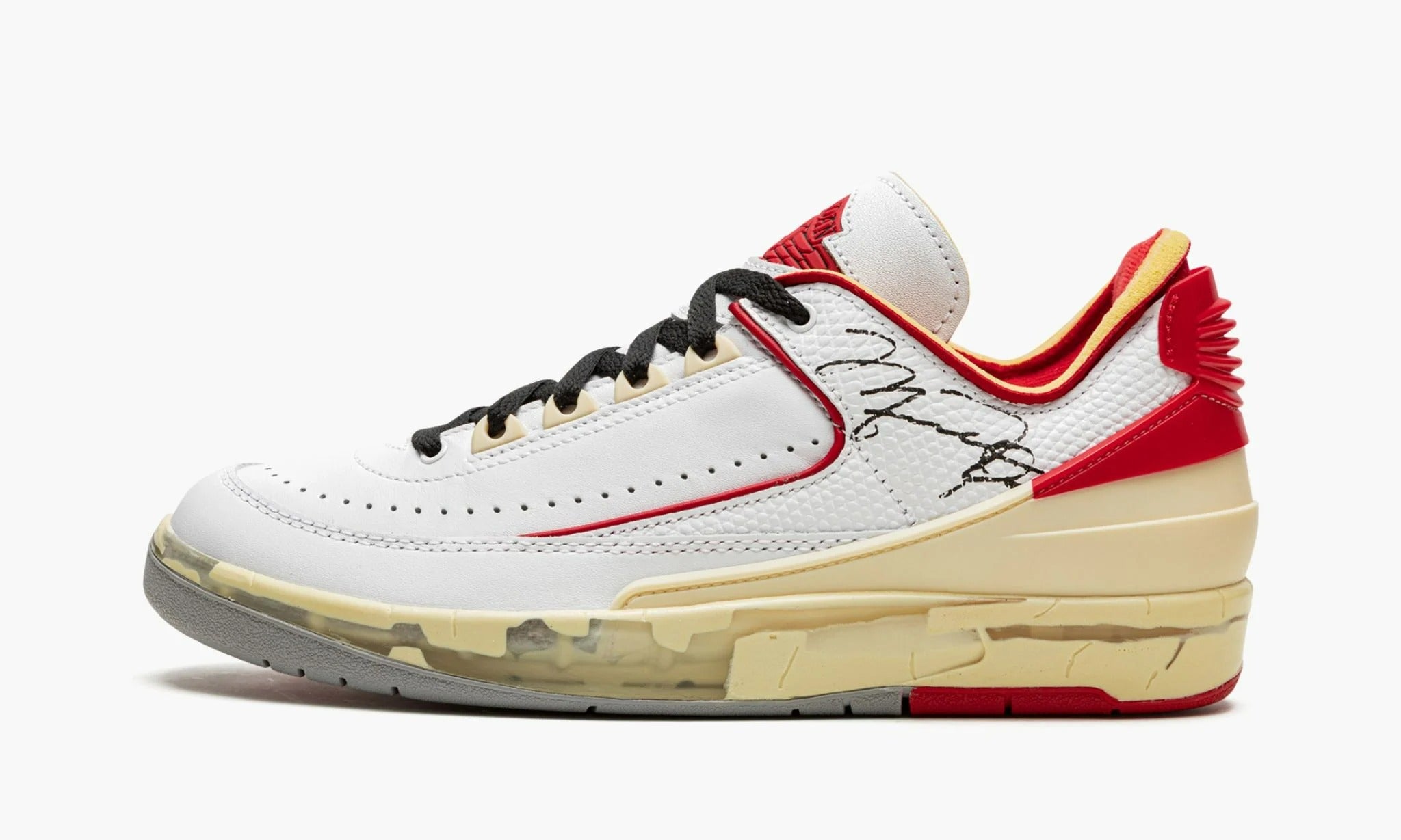 Jordan 2 Retro Low SP “Off-White – White Red”