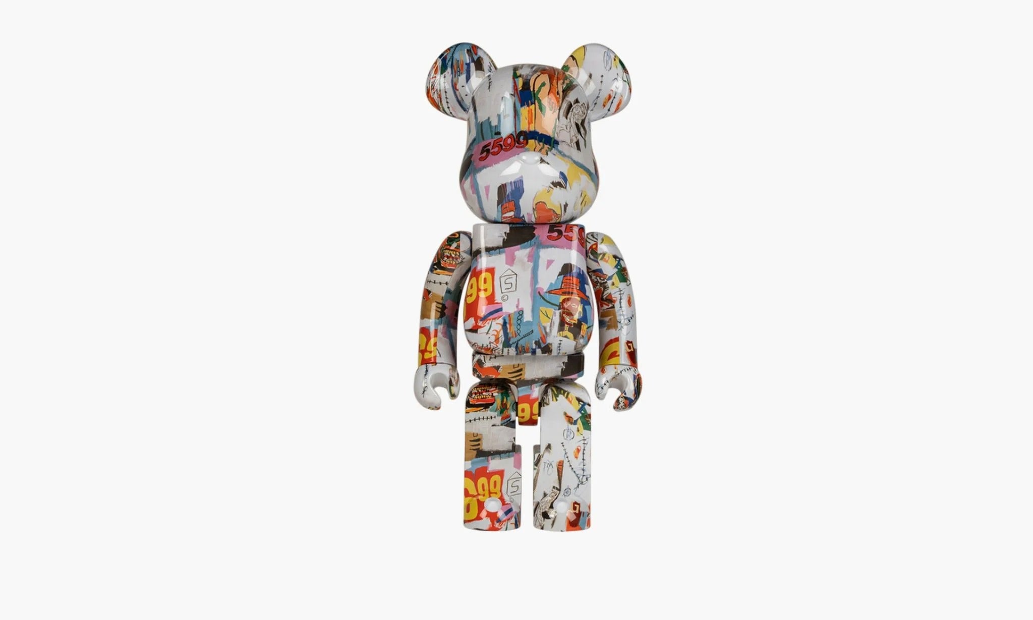 Bearbrick Andy Warhol X Jean Michel Basquiat #4 “1000%”