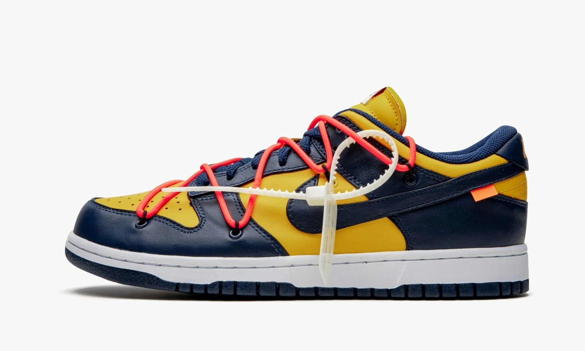 Nike Dunk Low “Off-White – University Gold”