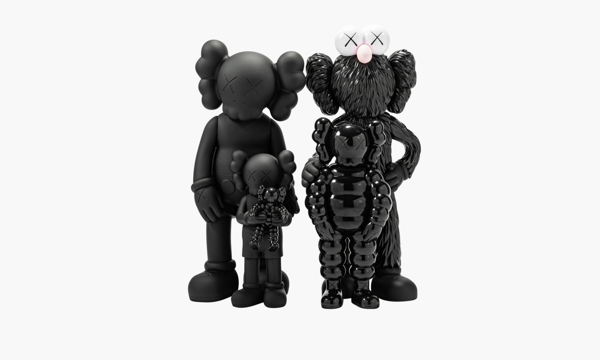 KAWS Family Vinyl Figures “Black”