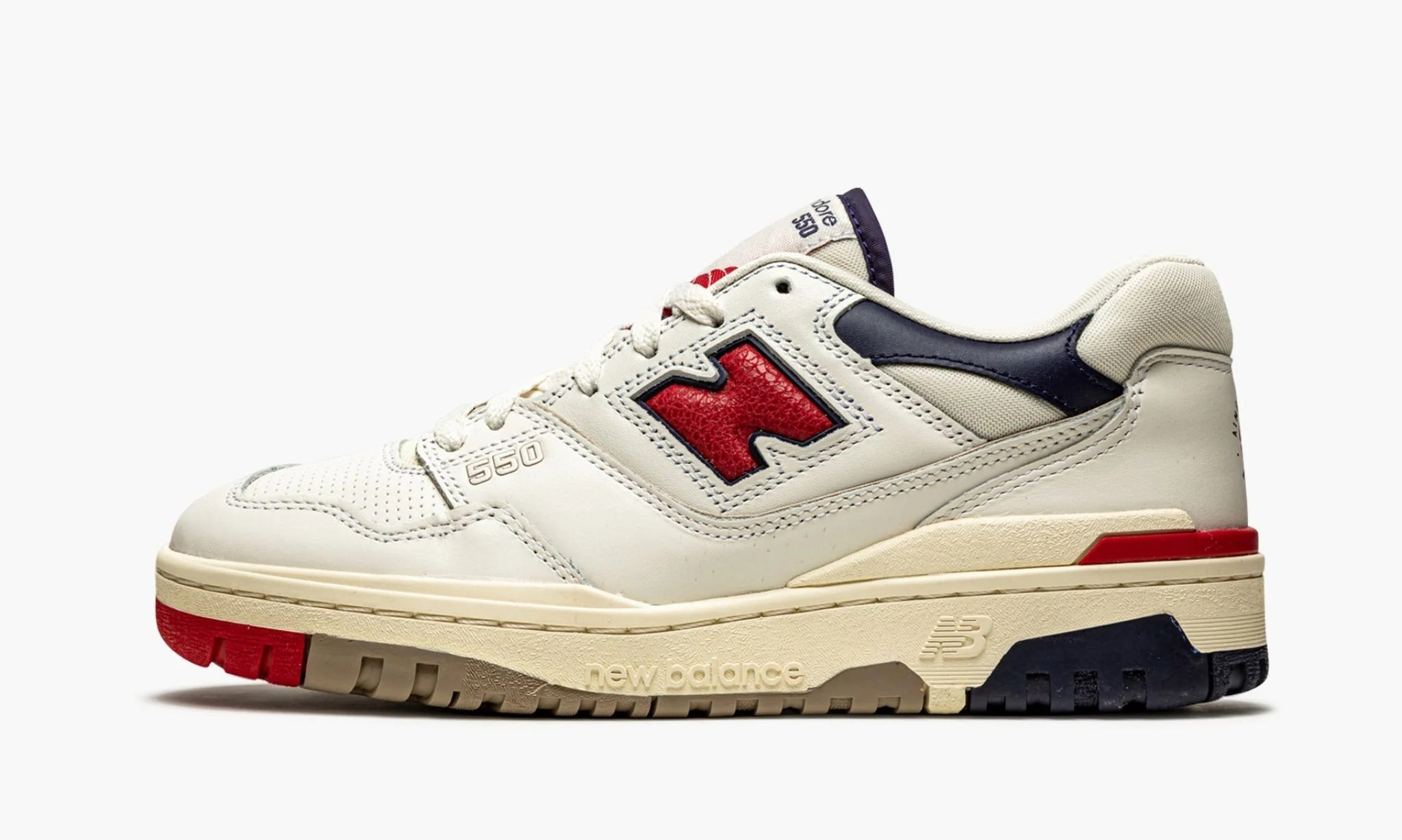 New Balance 550 “Aime Leon Dore – White Navy Red”