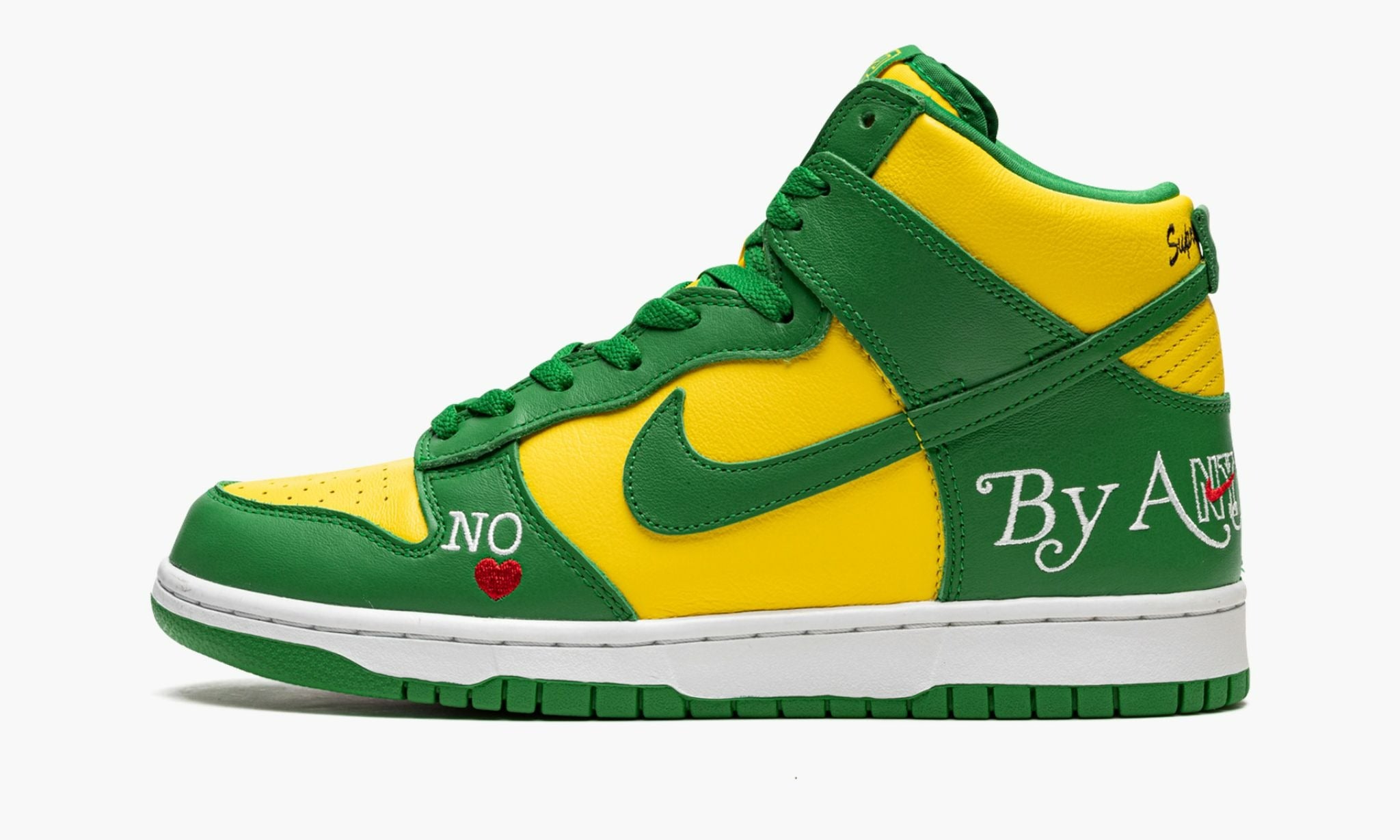 Nike SB Dunk High “Supreme – By Any Means – Brazil”