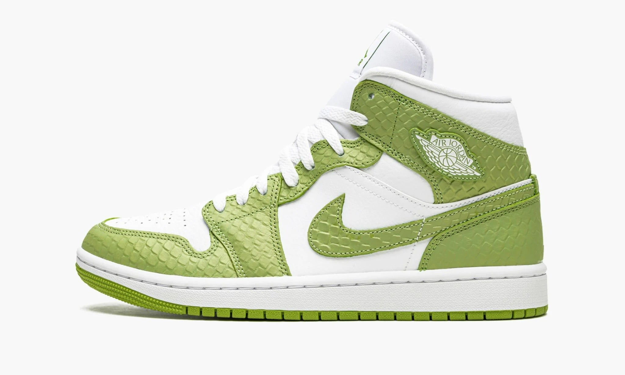 Jordan 1 Mid SE WMNS “Green Python”